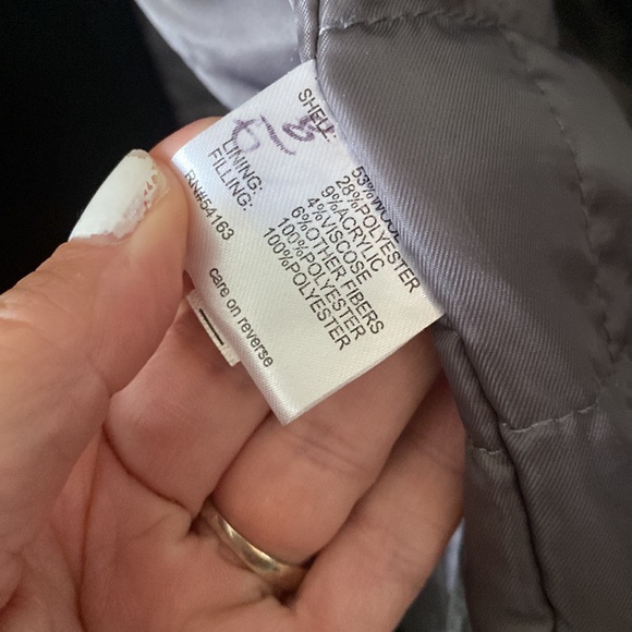 CALVIN KLEIN Double face wool blend  COAT WITH POCKETS AND INNER POCKETS - Picture 10 of 10